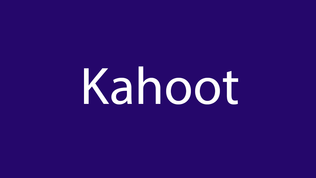 Eliminar cuenta de Kahoot