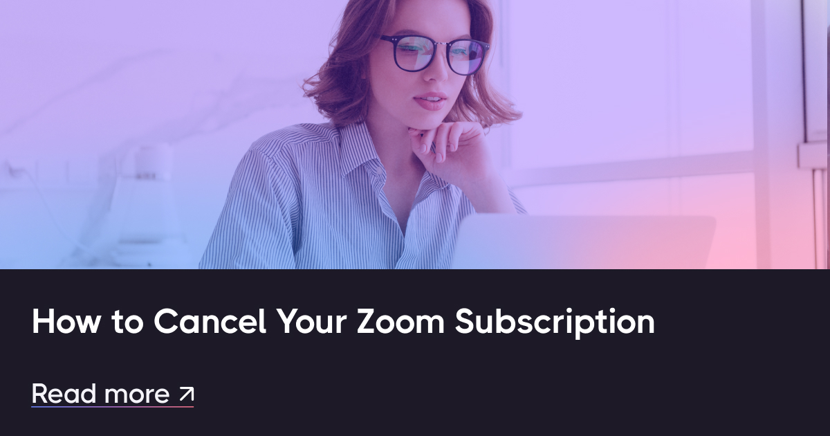 Cancelar Zoom desde el ordenador
